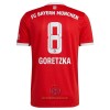 Maglia ufficiale FC Bayern Monaco Goretzka 8 Casa 2022-23 per Uomo